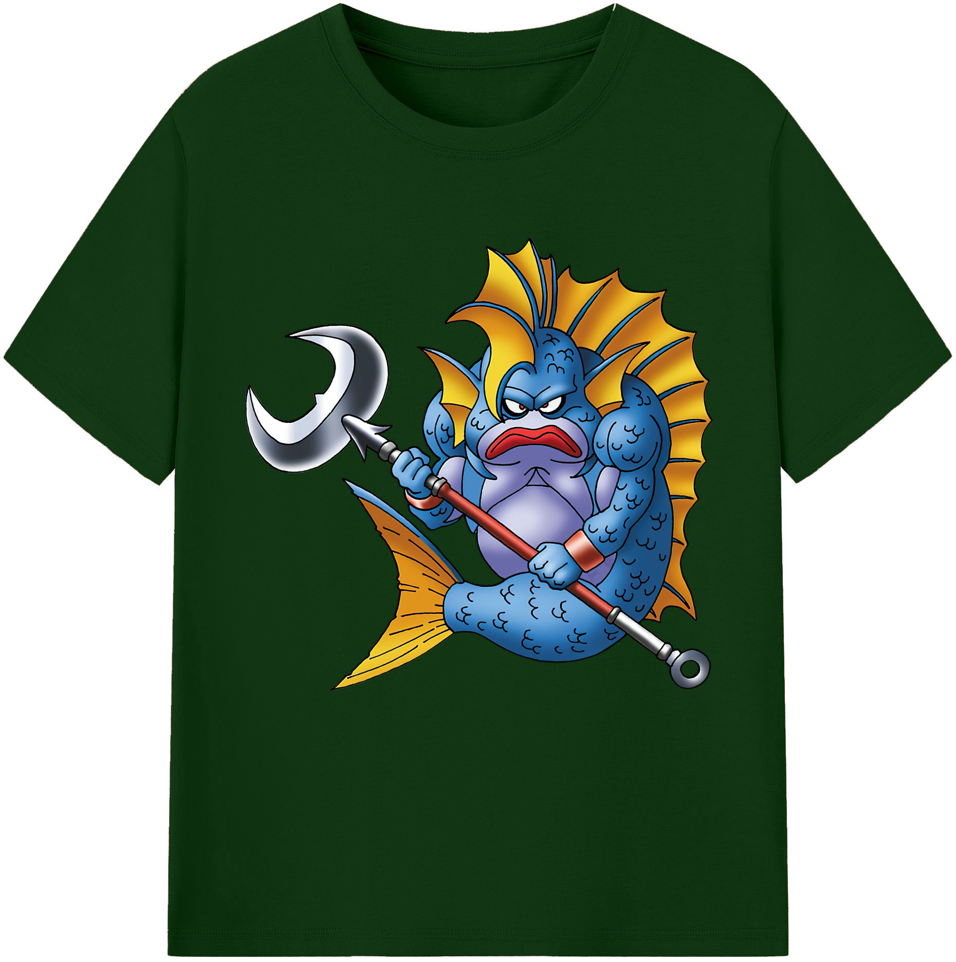 （画像用） ドラゴンクエスト Doragon Kuesuto Dragon Quest 綿100％半袖Tシャツ（フロントプリント）